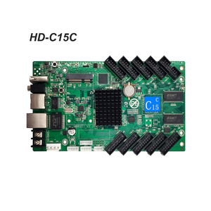 HD-C15C scheda di controllo asincrono il nuovo software Huidu full color HDPlayer per segnaletica display a led - Product Image 1