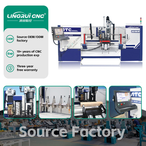 Venta caliente máquinas herramientas completamente automáticas máquinas herramientas CNC carga y descarga automática cama doble fundición completa - Product Image 1