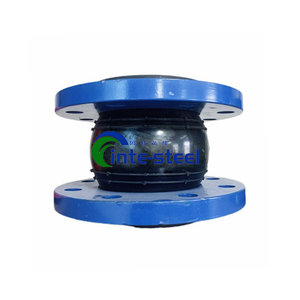 Thép không gỉ mặt bích linh hoạt cao su ống thổi mở rộng Doanh cao su mở rộng doanh với mặt bích - Product Image 1