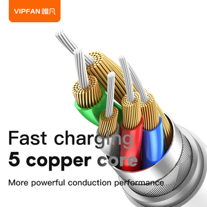 VIPFAN CB-P05 Type-c to Type-c 60W Fast Charging Data Cable PD3.1 CTC Charging Cable <strong>Using</strong> IPhone15 - Product Image 4