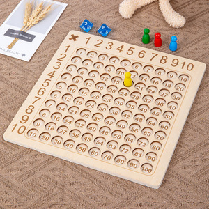 儿童教育学习数学玩具高级木制蒙特梭利乘法板游戏 - Product Image 5