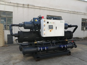 560HP <strong>Big</strong> Cooling Capacity Factory <strong>Water</strong> Cooled Double -Head Screw <strong>Chiller</strong> for Injection Machine