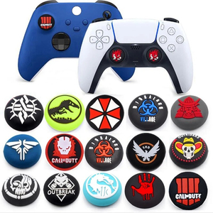 Başparmak sopa kavrama kap Thumbstick Joystick PS5 PS4 PS3 için kapak durumda ince Xbox 360 NS anahtarı Pro denetleyici oyun aksesuarları - Product Image 1