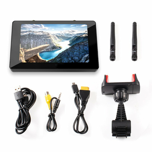 Moneagle 5英寸IPS 800*480 5.8GHz 40CH分集接收器1000Lux FPV显示器，内置4000毫安时电池 - Product Image 6