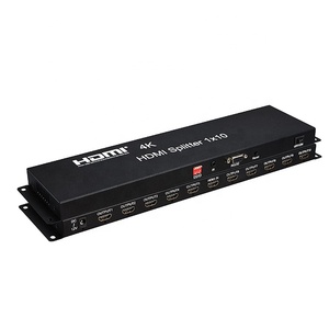 4K <strong>1</strong> <strong>input</strong> 10 <strong>output</strong> HDMI Splitter 1x10 Support EDID management - Product Image 2