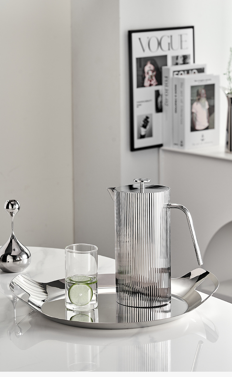 Bollitore per acqua a righe
