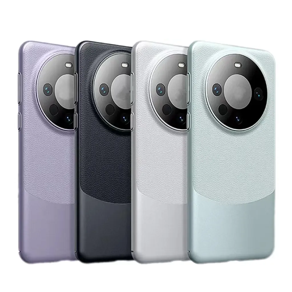 Cover per cellulare in pelle avanzata per Huawei Mate 60 Pro 60 Plus Mate 50 Pro Matte Matte protezione per fotocamera sottile