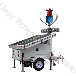 טוב מחיר towable CCTV מצלמה שמש קרוואן