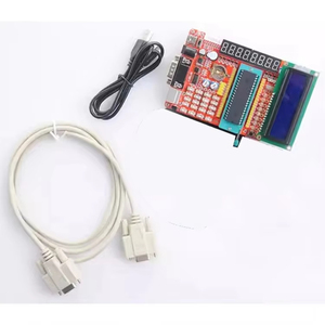 PIC MCU-Entwicklung Mini-System PIC-Entwicklungs platine Mikrochip PIC16F877A USB-Kabel