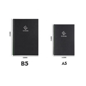 A5 foresta Rock carta impermeabile per scrivere taccuino minimalista a foglia larga stampa per studenti Logo Notebook con memo - Product Image 4