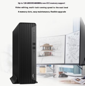 Fiber Small Commercial Office Desktop <strong>Computer</strong> [including USB Keyboard and Mouse] I7-13700 64G 1T+2T HP Elite SFF 600 G9 - Product Image 5