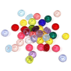 <strong>2025</strong> Hot Selling <strong>12mm</strong> Multi Colors Acrylic Spacer <strong>Beads</strong> for Beadable Pen Necklace Jewelry Making DIY Accessories