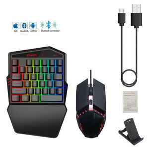 Juego popular de teclado de juego, juego de ratón de trono, diseño de tecla métrica, teclado para juegos, combos de ratón para teléfono móvil, tableta, PC - Product Image 1
