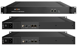 CATV NDS3332 IP QAMモジュレーターDVB-Cモジュレーター1Uデジタルデザイン、調整可能な管理とWebアクセス - Product Image 3