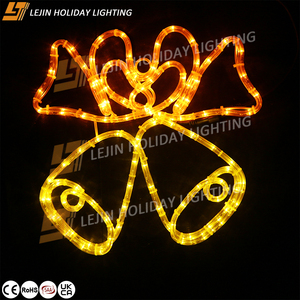 Holiday Decoration <strong>Light</strong> Customized Bell 2D Motif <strong>Light</strong> for Street - Product Image 1