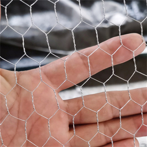 Rete metallica esagonale galvanizzata piccola rete metallica per recinzione di pollo gabbia di controllo del coniglio esagonale per pollame da allevamento - Product Image 2