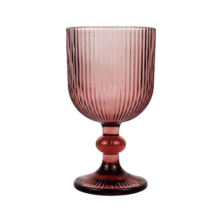 Pink-big wine goblet