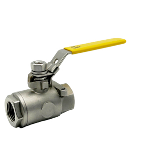 SS316高压2PC螺纹2000wog球阀DN32 DN40 DN50两件式减少口手动制药OEM