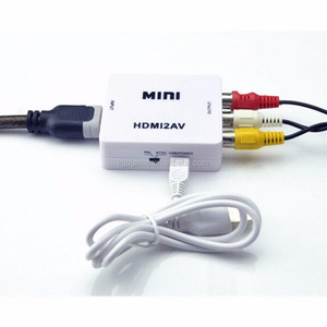 1080P迷你复合高清Mi至3 Rca Av Cvbs高清Mi2Av转换器适配器，用于电视盒游戏机投影仪高清Mi至Av转换器 - Product Image 5