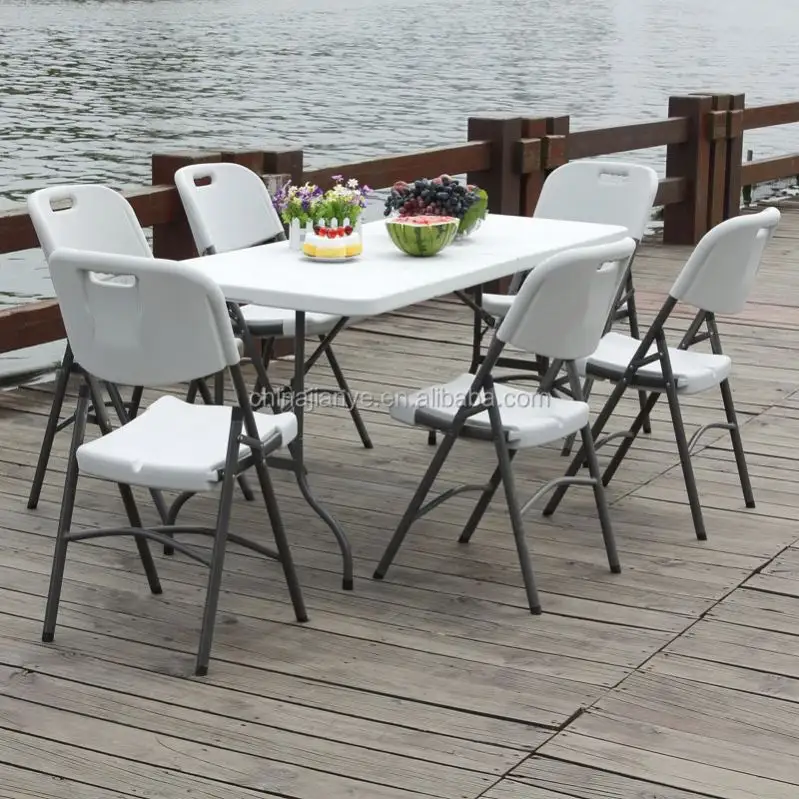 Brand New Plastic Table And Chair Set With High Quality