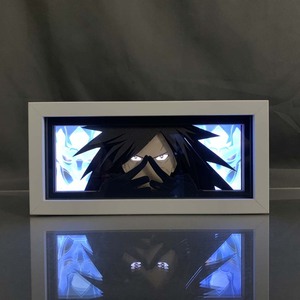 ZDD 101-200 şarj edilebilir Anime Led gece lambası kağıt kesim lightbox dokunmatik renk değiştirme için yatak odası dekoru Anime ışık kutusu uzaktan - Product Image 4