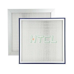 Cassette loại lọc H14 bể chứa chất lỏng sâu pleat Gel con dấu HEPA Bộ lọc không khí khung nhôm tách - Product Image 6