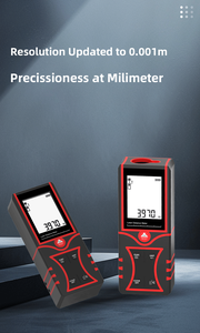 Mô hình 2025 Laser màu đỏ Băng biện pháp 120m Laser khoảng cách Meter Rangefinder với ngang - Product Image 5