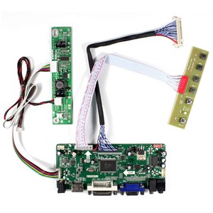 VSDISPLAY <strong>VGA</strong> <strong>DVI</strong> LVDs Display Controller Board for 23.8 Inch 1920x1080 LM238WF5-SSA1 30Pin LCD Touchscreen Monitor - Product Image 1