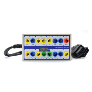 Super Auto Car OBD 2 Break Out Box <strong>OBD2</strong> Breakout Box OBD OBDII Protocol Detector Diagnostic Connector Detector - Product Image 4