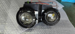 オートスペアパーツオートランプ211.3775-20ブラック2レンズ付き12 LEDライト左サイドフロントランプGAZ-3310用 - Product Image 3