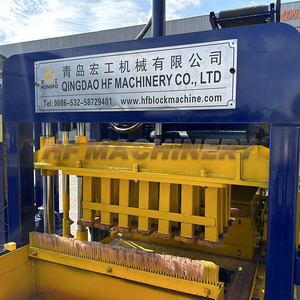 QT4-16混凝土标准实体砌块模具用于制造机器道路砌块直接工厂 - Product Image 3