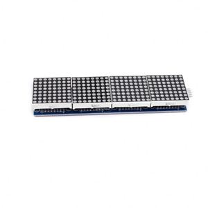 Modulo MAX7219 modulo a matrice di punti per microcontrollore 4 in un Display con linea 5P