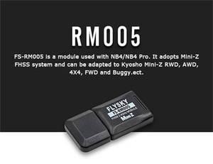 FLYSKY FS-RM005 2.4GHz 3.3V Mini Z FHSS modülü Kyosho FHSS mini-z RWD AWD MINIZ 4X4 FWD RC araba parçaları - Product Image 4