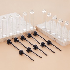 小型容量1ml 2mlクリア黄褐色ガラス香水 & エッセンシャルオイルボトルドロップスティック試験用サンプルスクリーン印刷面付き - Product Image 3
