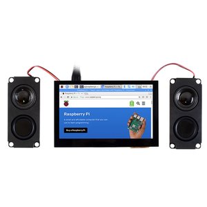Raspberry PI 4B/Zero WH display HD da 4.3 pollici touch screen capacitivo schermo IPS con altoparlante - Product Image 5