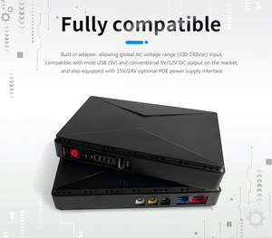 CWUPS мини умный DC бытовая техника UPS 10400 Mini Online однофазный 5V 9V 12V Wi-Fi роутер компьютер ток переменного тока 50 Гц сетевой - Product Image 5