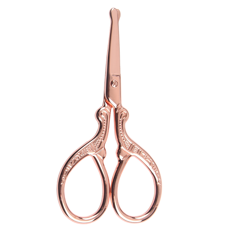 Rose gold-round head