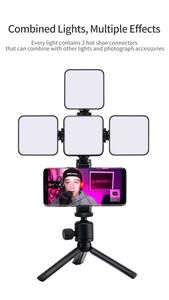 Hot Shoe Mount Mini <strong>LED</strong> Photography Camera Live Beauty Fill-in Light <strong>LED</strong> Camera Light for DSLR - Product Image 6