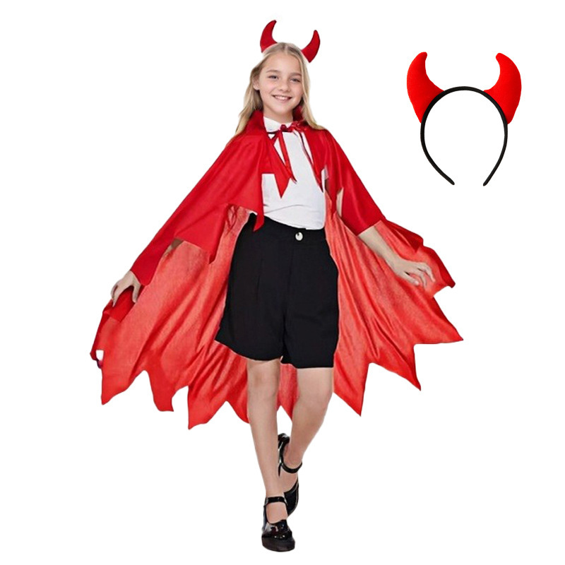 Red demon cape horn