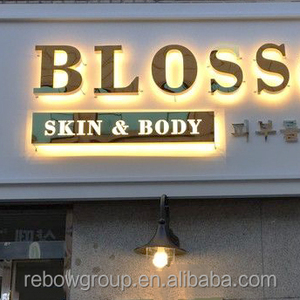 Nhà Máy Bán buôn cắt laser Acrylic chữ ký cho công ty logo và tiếp nhận dấu hiệu salon Backlit kinh doanh kim loại dấu hiệu - Product Image 4