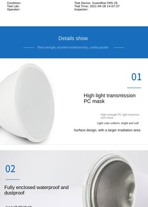 Sıcak satış fabrika LED AC220-240V 120 derece 9W GU10 spot 3000K/4000K/6000K sıcak beyaz ışık oturma odası için - Product Image 2