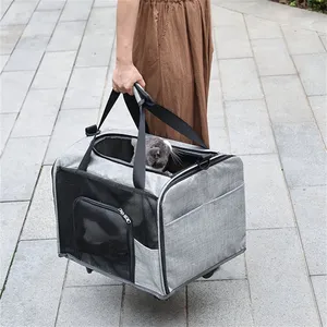 Mèo Túi đi ra ngoài xách tay vật nuôi xe đẩy trường hợp không gian viên nang vật nuôi Ba lô - Product Image 4