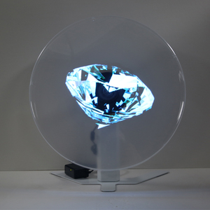 ホログラフィック43cmインタラクティブテーブルモデル3Dファン屋内広告小型LEDディスプレイ画面 - Product Image 5