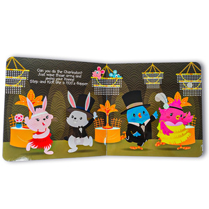 Fabricação Publicação Livro de Som Infantil Impressão Com Botões Aprendendo Falar Livros Áudio para Crianças