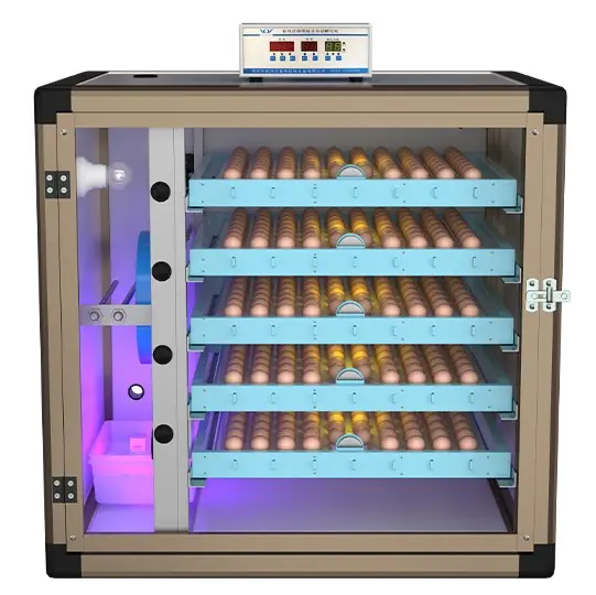 Incubateur d'oeufs 528 entièrement automatique petit incubateur d'oeufs de poulet pour ferme avicole mini machine à couver les oeufs