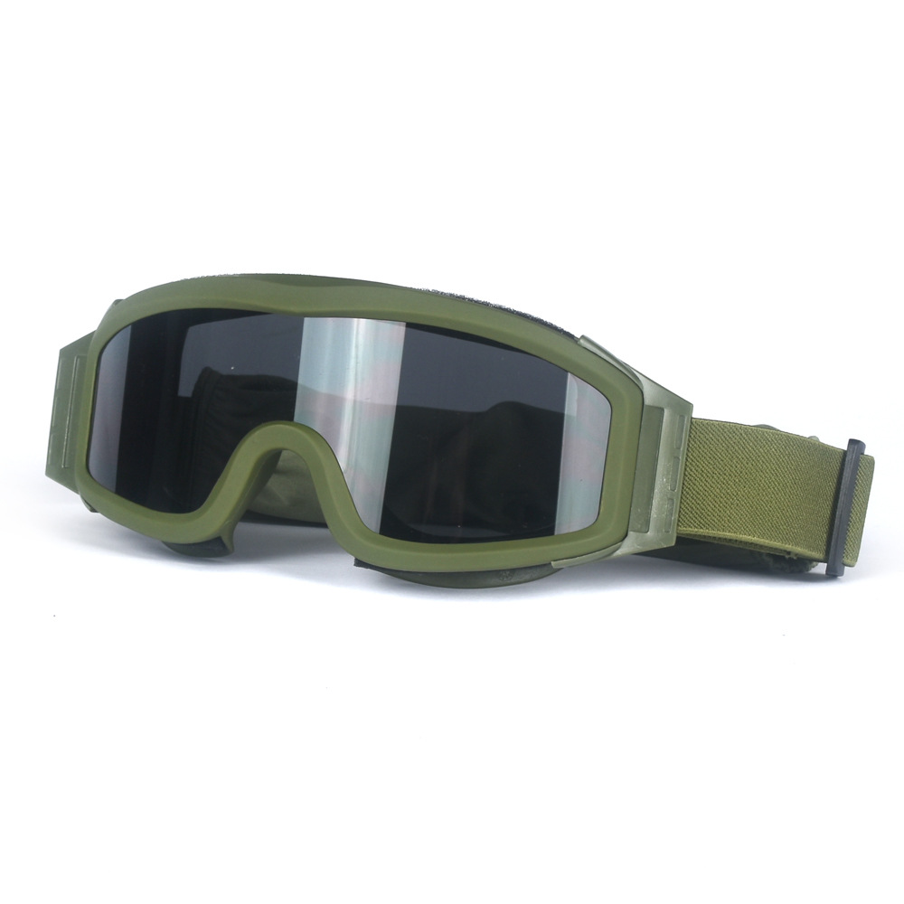 Green frame/black lens