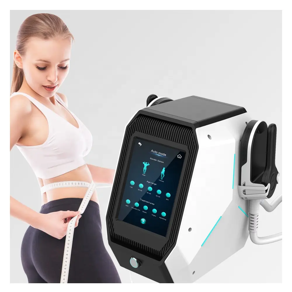 Profesional uso domestico slim 2 maniglie vacuum EMS rf muscle fat riduce ems personal body sculpting machine