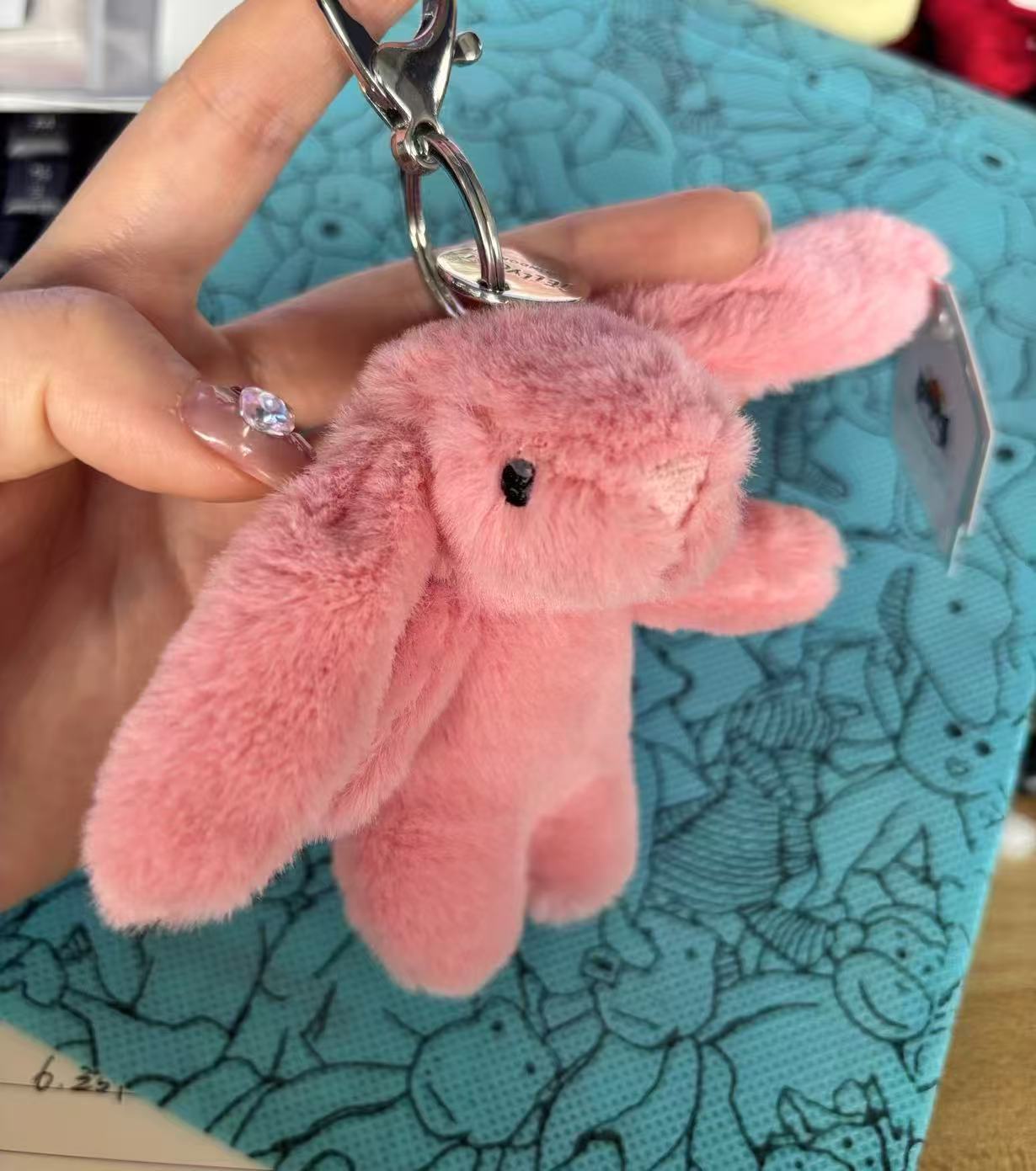 Pink Rabbit Pendant