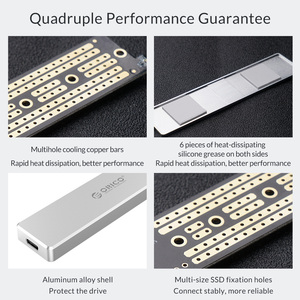 ORICO taşınabilir 10Gbps 2TB ssd durumda m.2 ssd usb 3.1 Gen2 nvme pcie mini harici durumda uygun macbook SSD - Product Image 5