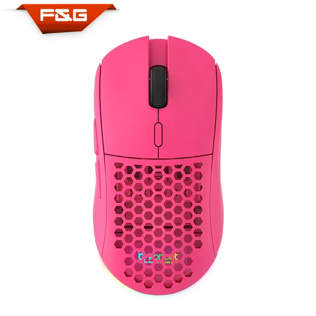G PRO Super light MAX26000DPI PAW3395 2.4GHz dual mode RGB wireless Gaming Mouse with Type-C connection and charging